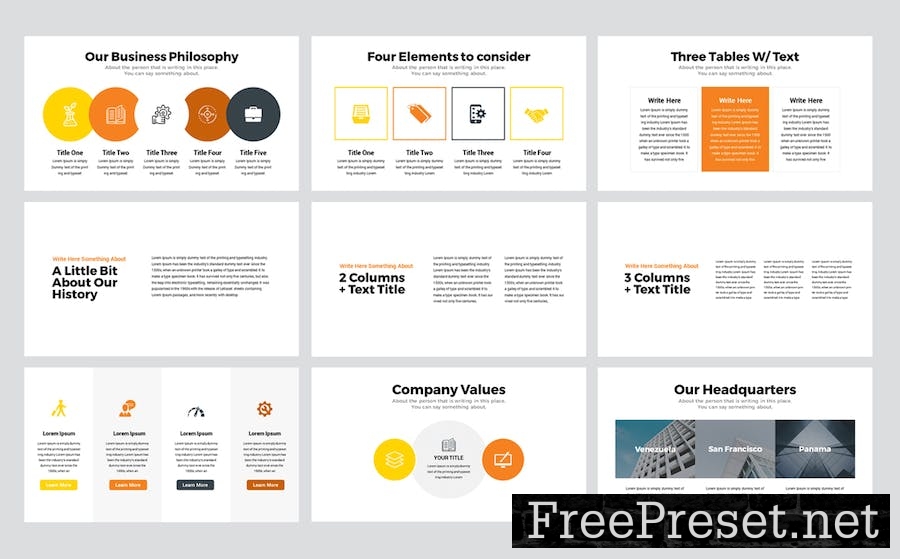 Minimal Clean Google Slides Presentation Template ZZ6QBGB