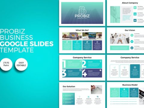 Modern Business Google Slides Presentation 24XNJ8L