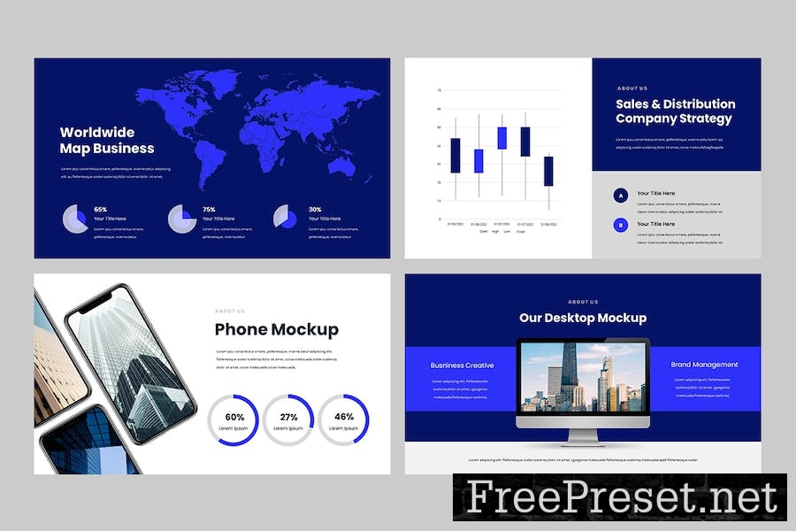 Modern Business Pitch Deck Google Slides VYFL6CR