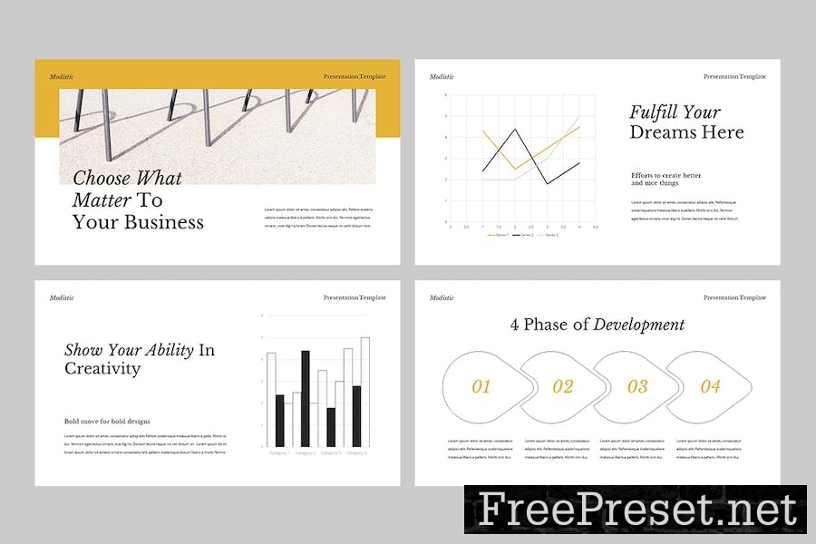 MODISTIC - Creative Proposal Google Slides MANNJA5