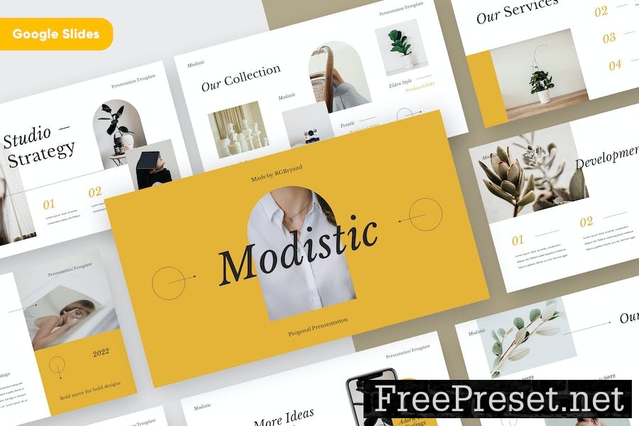 MODISTIC - Creative Proposal Google Slides MANNJA5