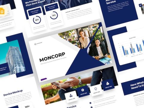 Moncorp - Pitch Deck Google Slides Template BFUUD2M