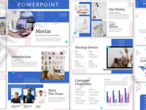 Moriar - Business Powerpoint Template MMVHG48