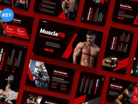 Musclefit - Gym & Fitness Keynote J2VDMCZ