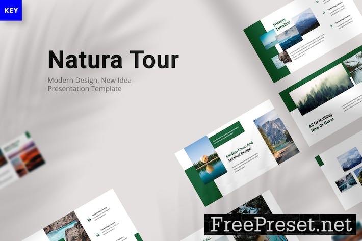 Natura Tour - Keynote Template U96PFLJ