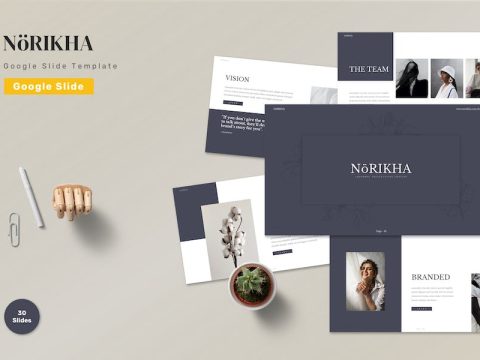 Norikha - Google Slide Template  LXJHAD7