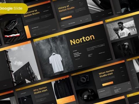 Norton - Business Google Slide Template K2TNXJS