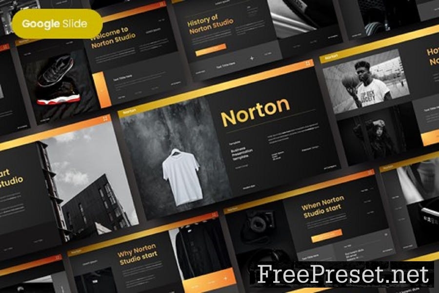 Norton - Business Google Slide Template K2TNXJS