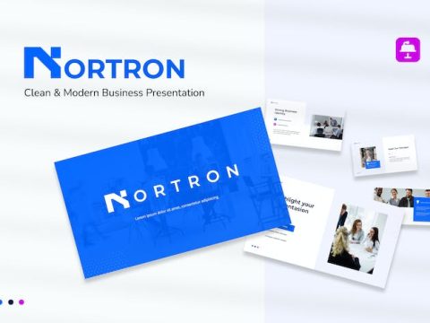 Nortron - Clean & Modern Business Keynote ZF7RC54