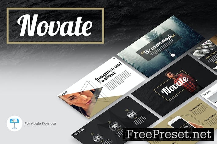 Novate Keynote Presentation Template 6L8RXX