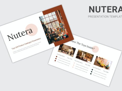 Nutera - Toy Gift Catalogue Google Slides Template QUFVYRA