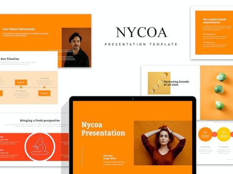 Nycoa : Pitch Deck Orange Google Slides 6EESYXV