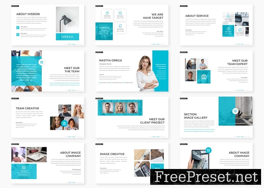 Orega - Business Keynote Template YFJCLBJ