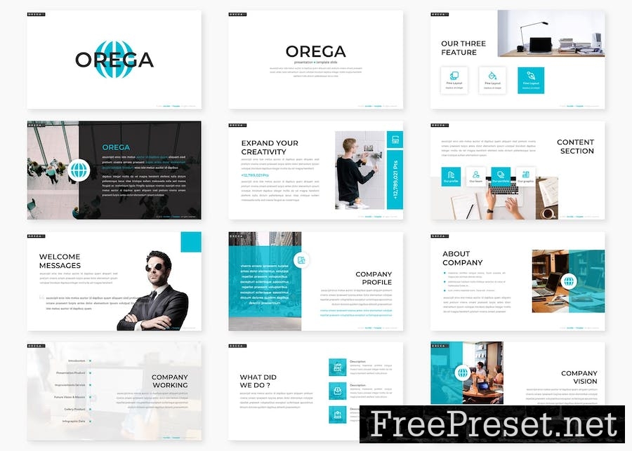 Orega - Business Keynote Template YFJCLBJ