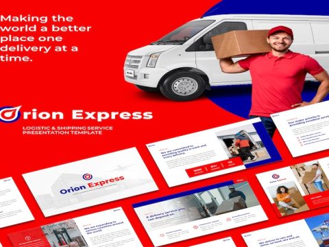 Orion - Logistic & Shipping Service Google Slide T U9VE9FP