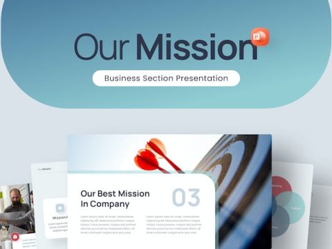 Our Mission Business PowerPoint Template J34S5UG