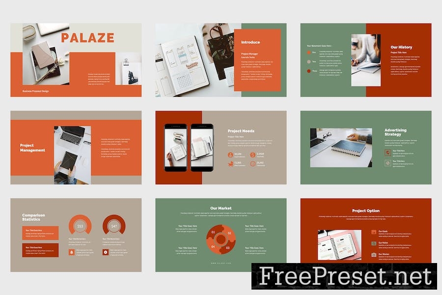 Palaze - Proposal Business Google Slides Template 2EZ3MZ7