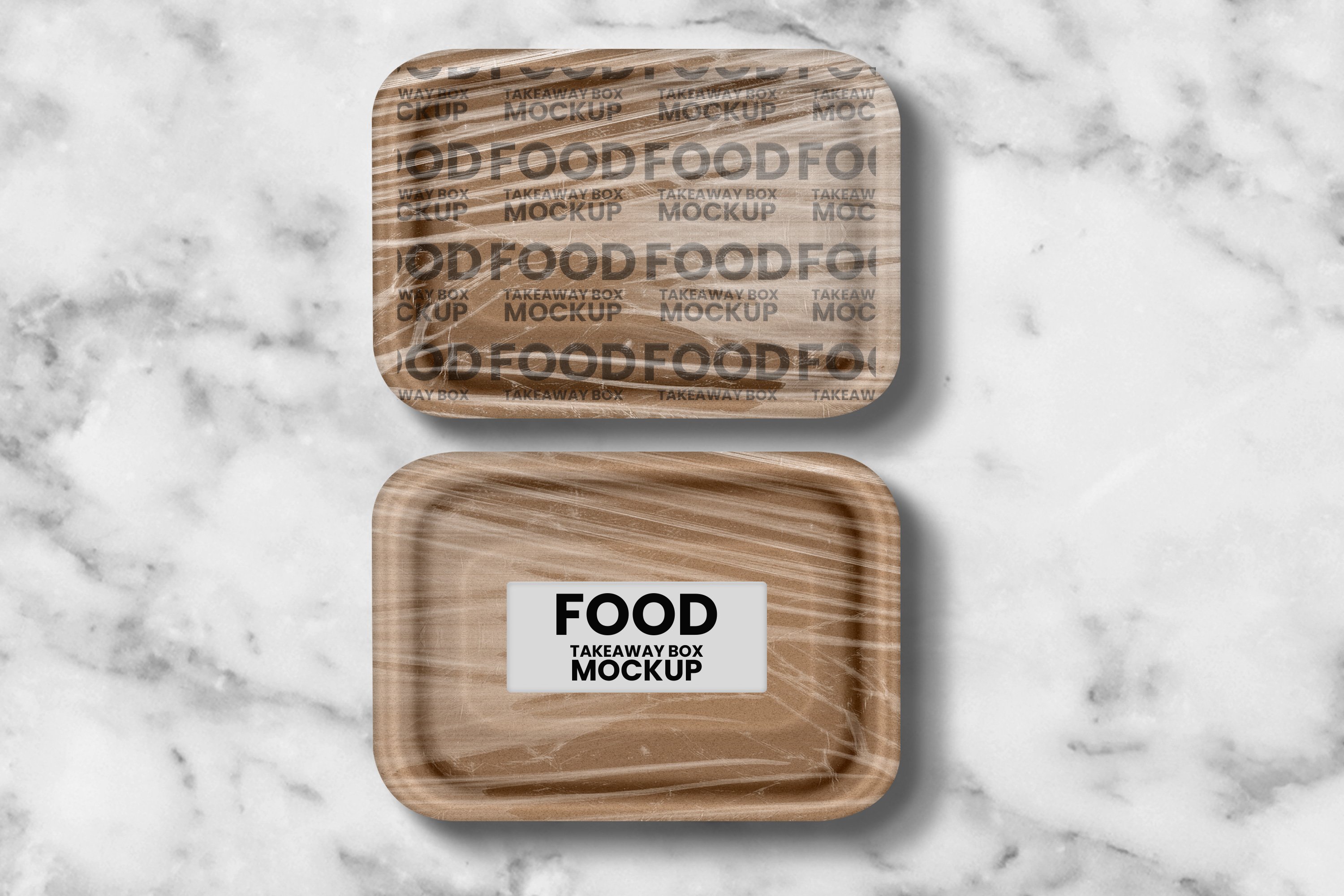 Paper Food Delivery Box Mockup 5291529