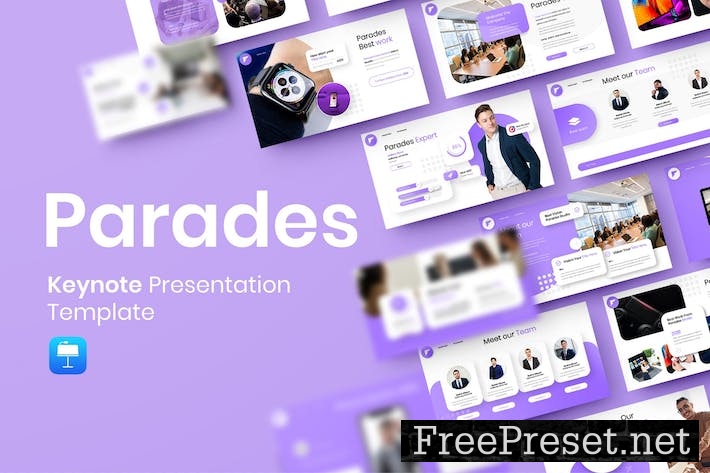 Parades – Business Keynote Template JKUSVHF