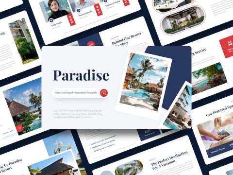 Paradise - Hotel And Resort Google Slide Template ZMWAPC8