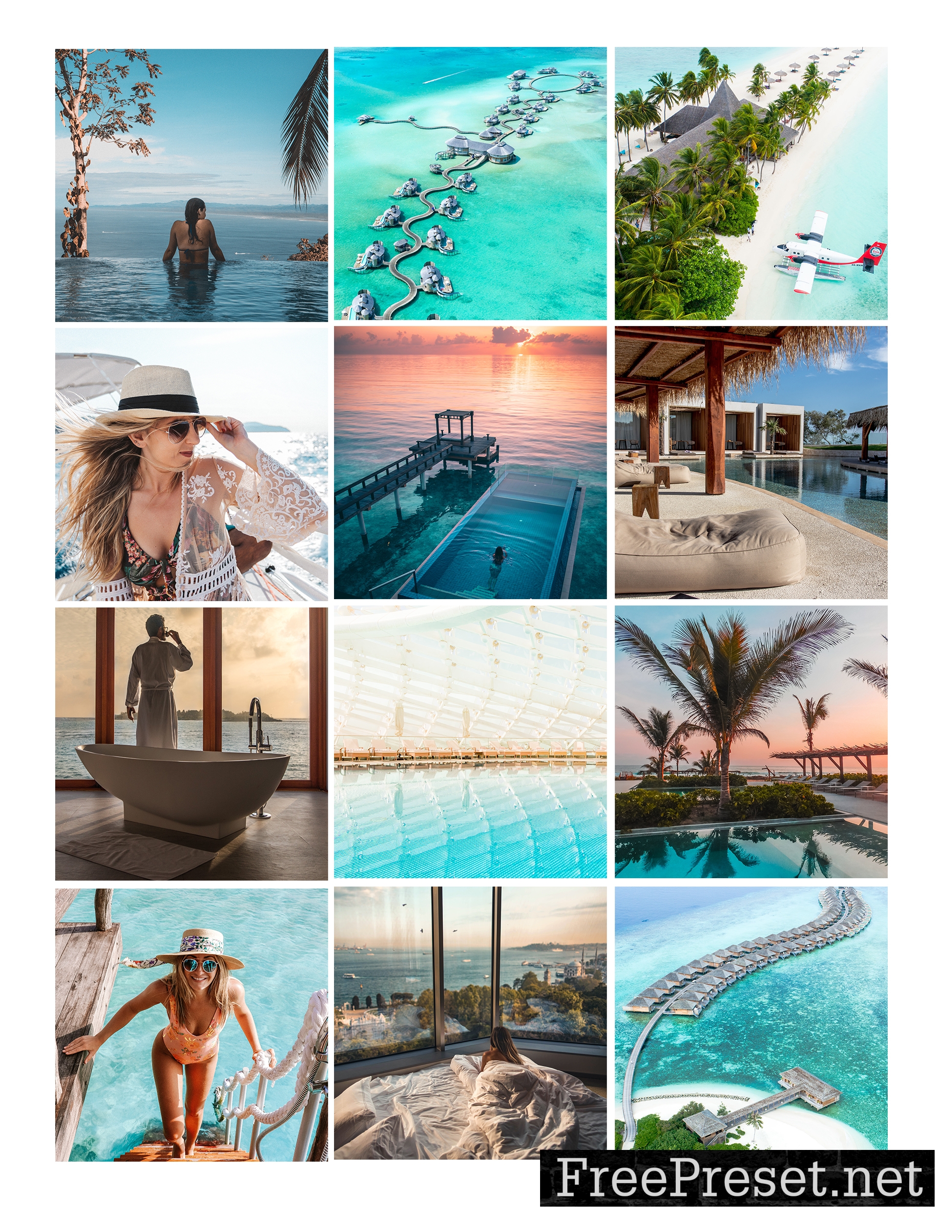 Paradise Travel Summer Lightroom Presets