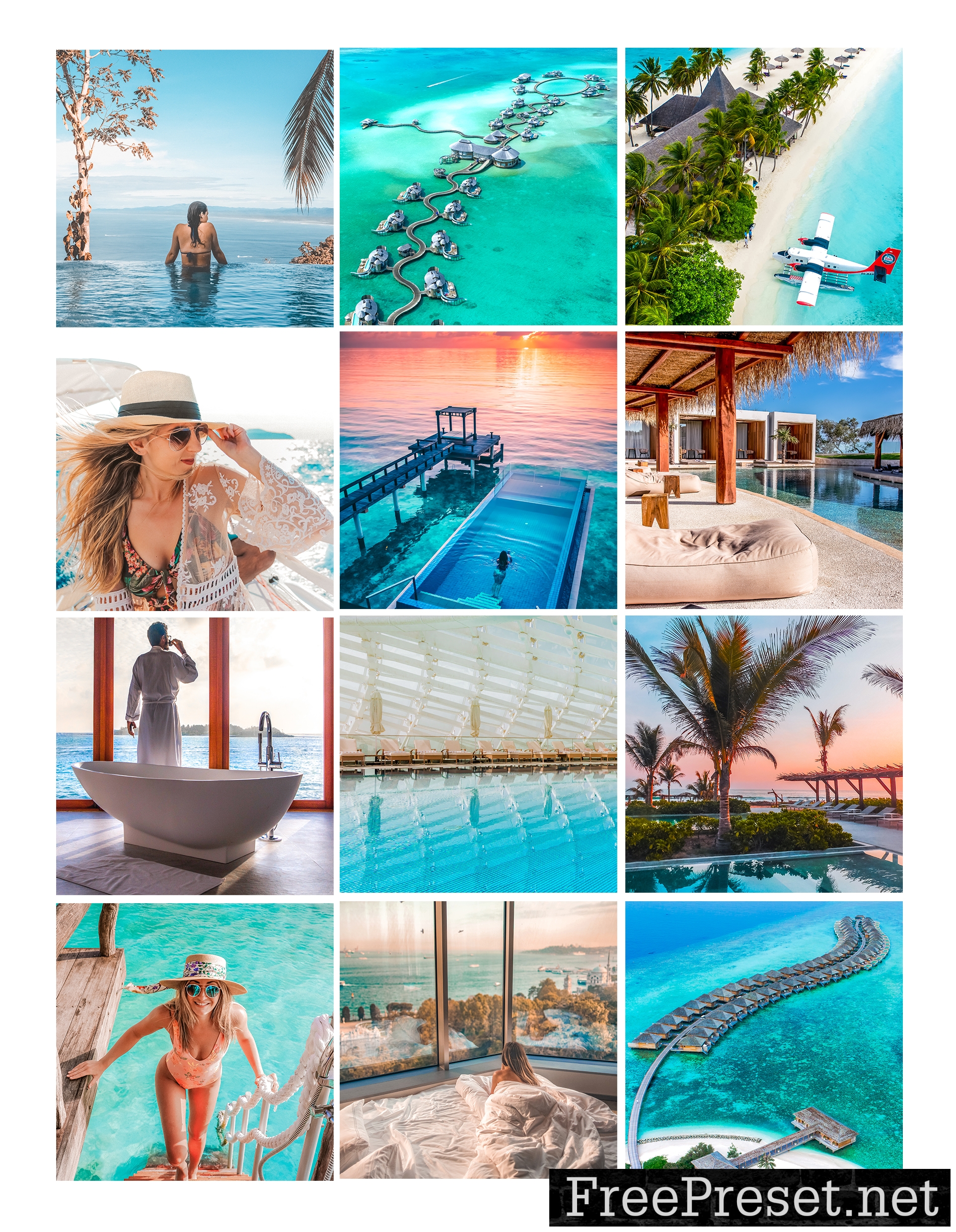 Paradise Travel Summer Lightroom Presets