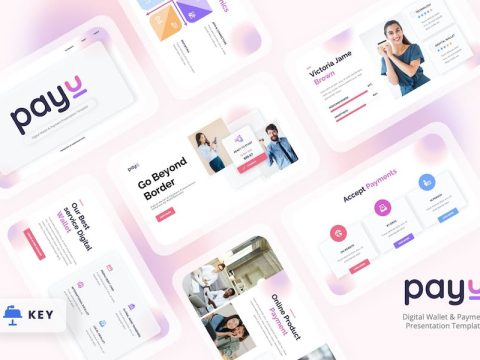 PAYU - Digital Wallet & Payment Keynote Template XL9RDJZ