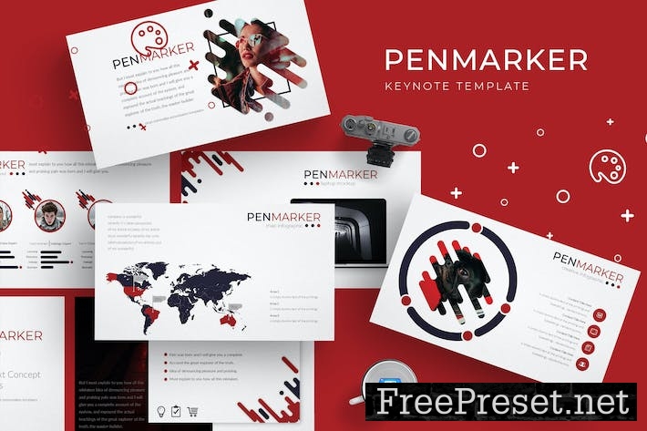 Penmarker - Keynote Template EF6TDE