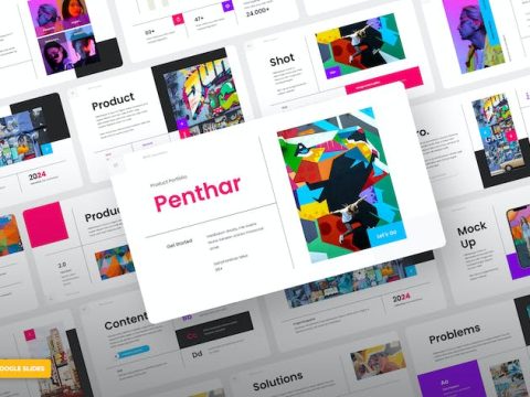 Penthar - Product Portfolio Google Slides ZERHJPZ