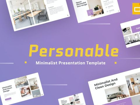 Personable Minimalist Google Slides Template 8MW7MJS