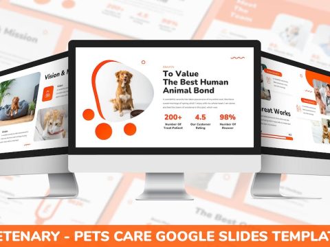 Petenary - Pets Care Google Slide Template LCWAJG8