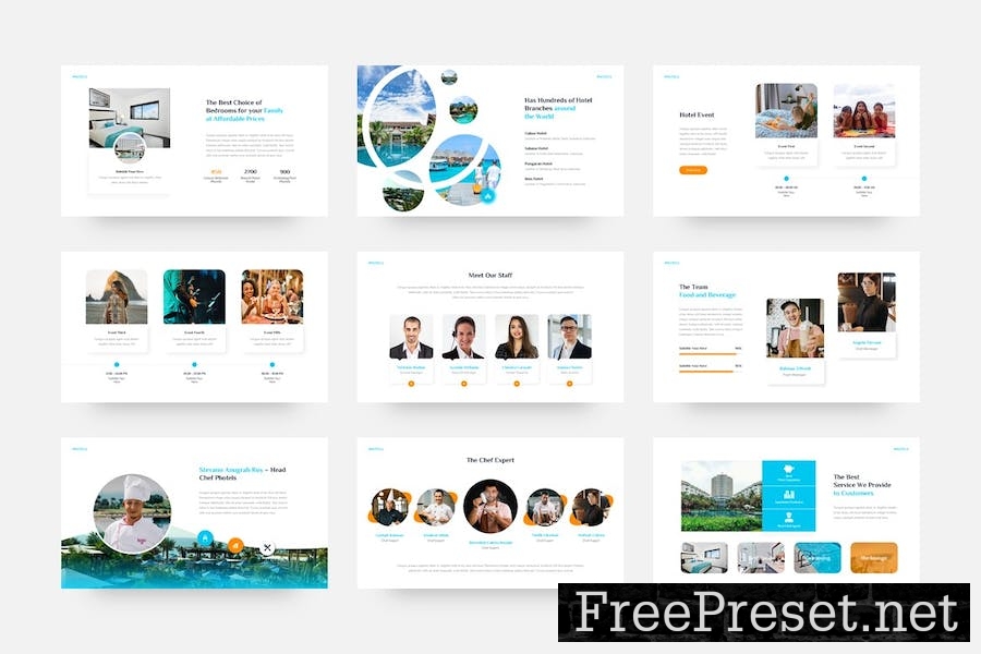 Photels - Hotel & Resort Google Slides Template WERXY32