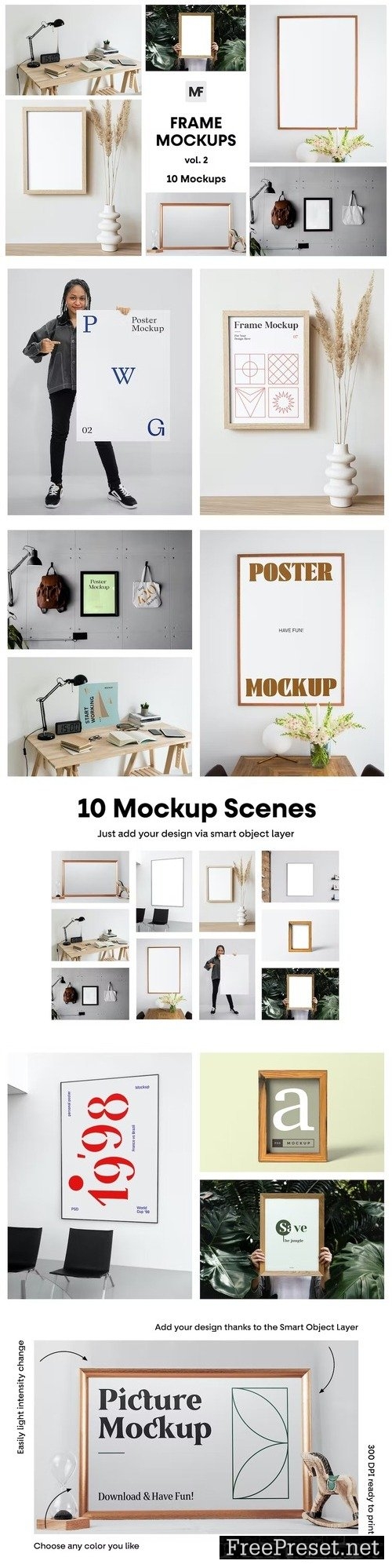 Picture Frame Mockups vol.2