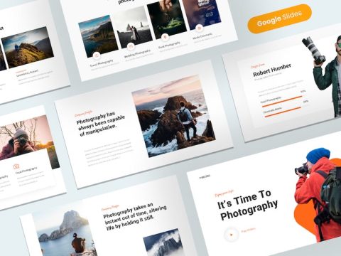 Pixelens - Photography & Portfolio Google Slides MNSSG48