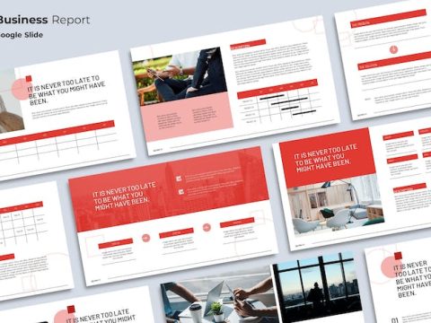 Planen - Business Report Google Slides 3ZAEUCK