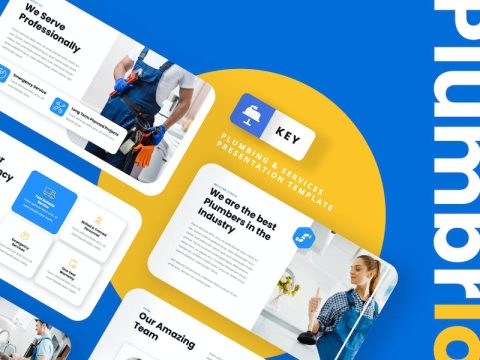 Plumbrio - Plumbing & Services Keynote Template FMU8S7B