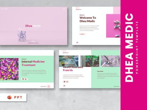 Powerpoint Template - Dhea Medic FJB4W7Q