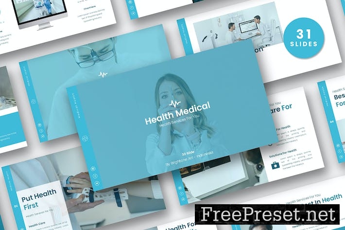 Powerpoint Template - Health Medical USDRL78