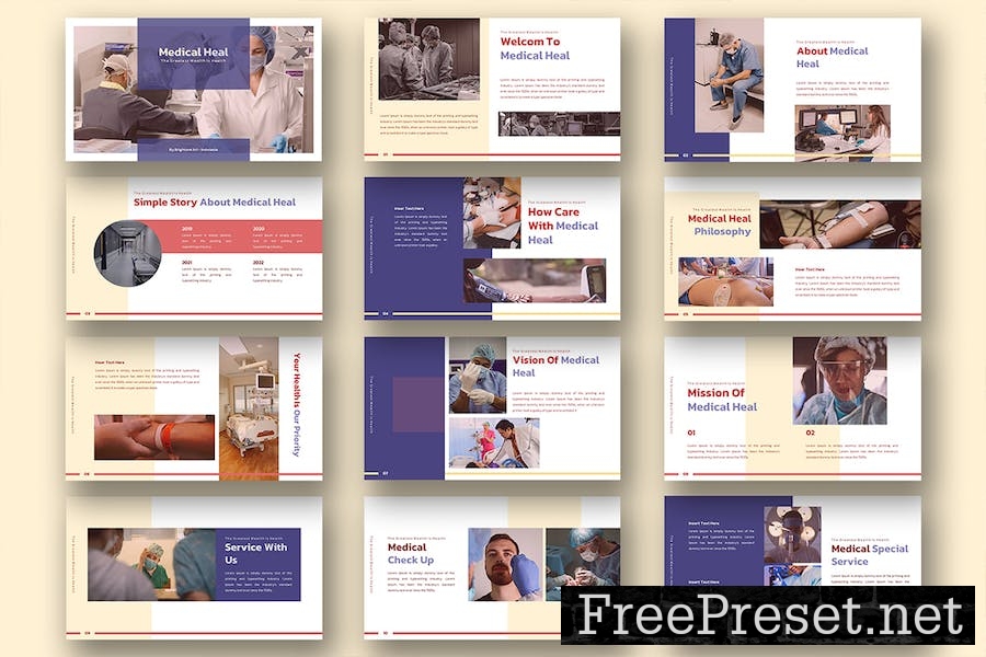 Powerpoint Template - Medical Heal YTZ9TVZ