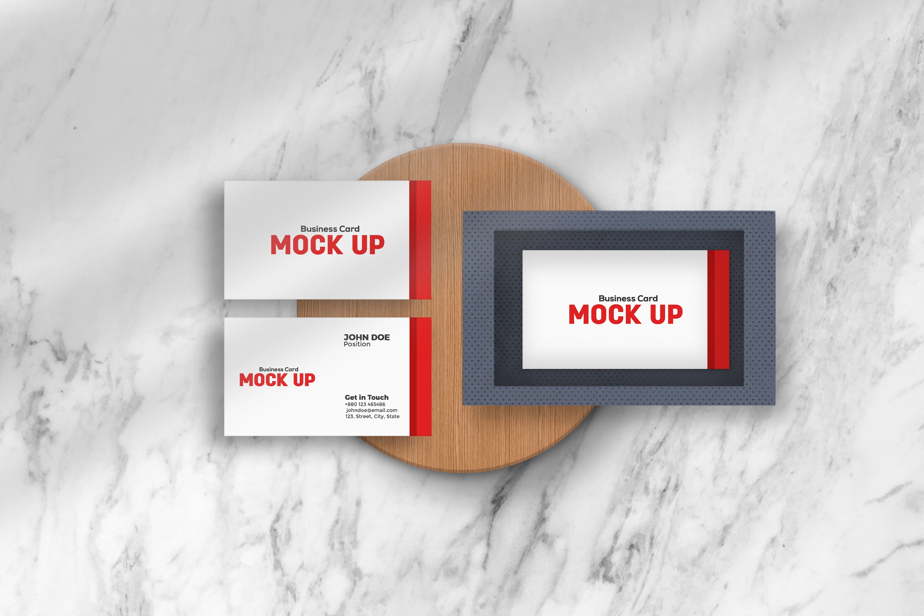 Premium Business Card Mockup 5804769