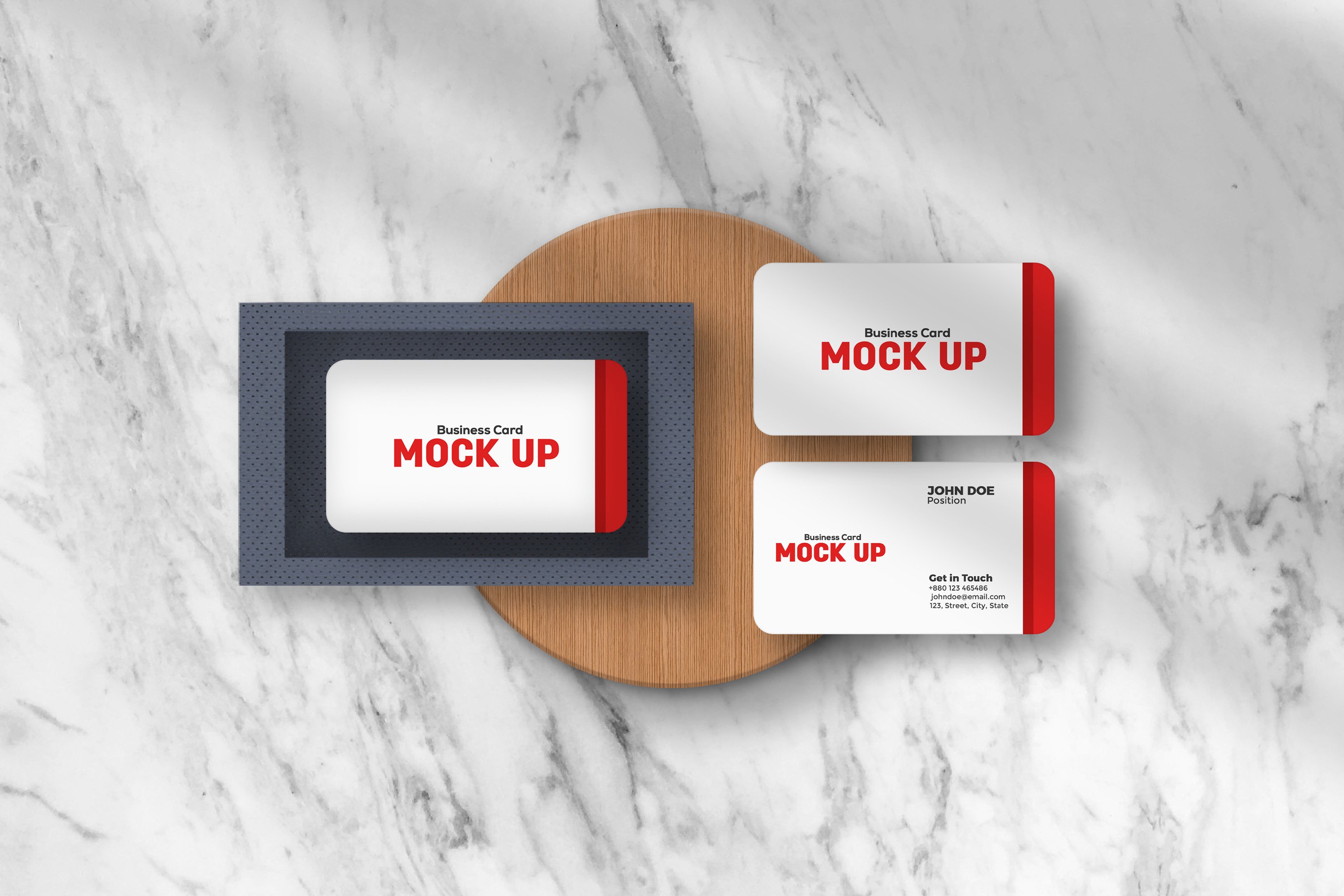 Premium Business Card Mockup 5804769