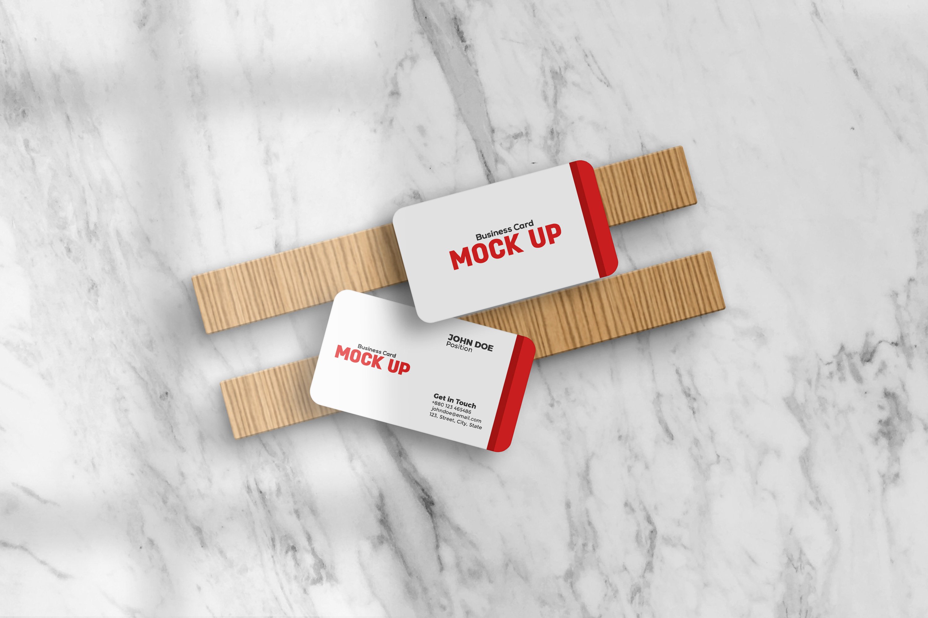 Premium Business Card Mockup 5804769