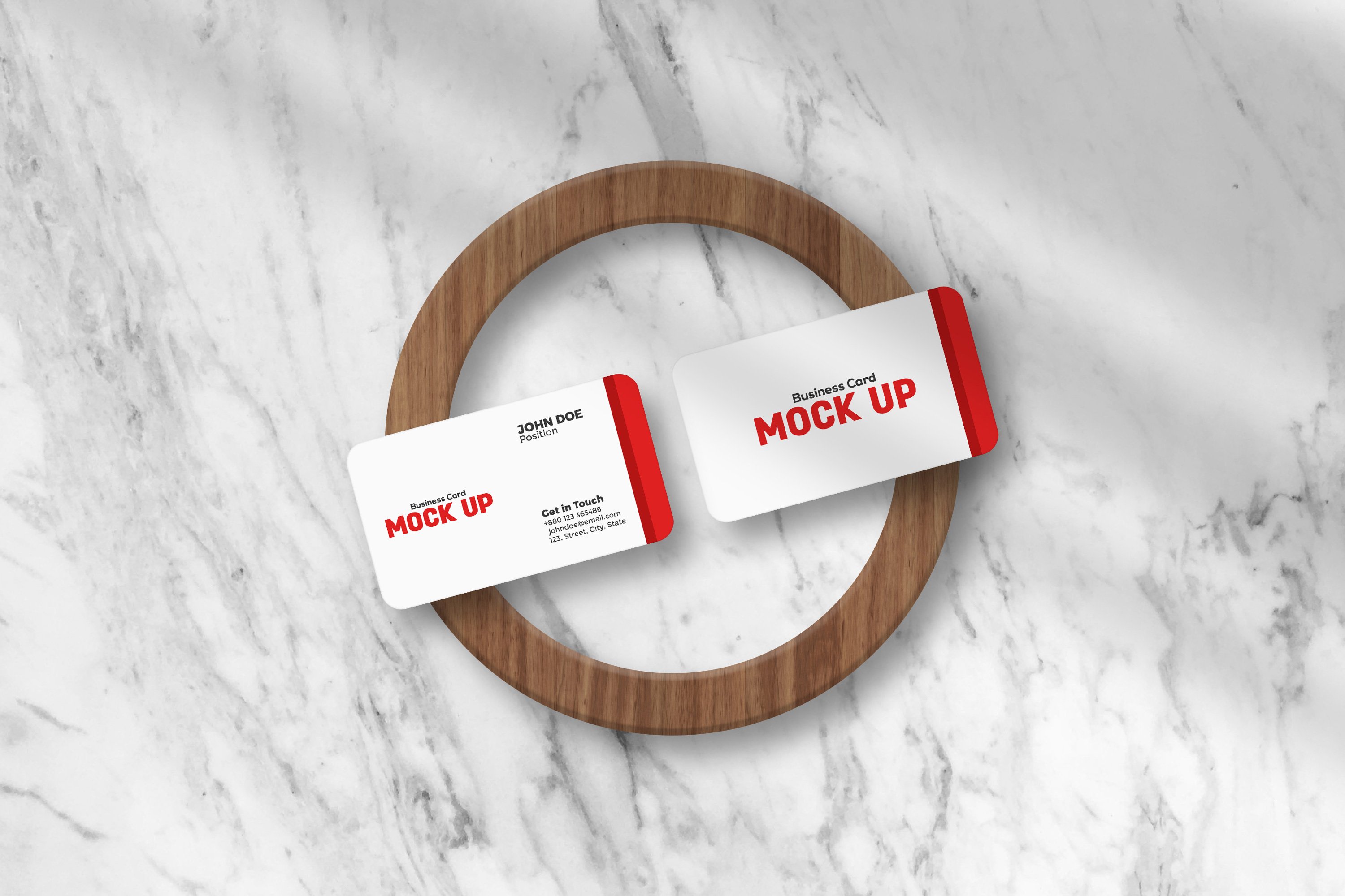 Premium Business Card Mockup 5804769