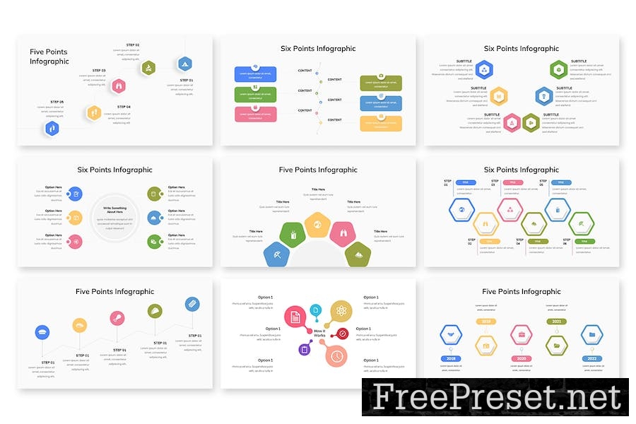 Previously Infographic - Keynote Template 5J24976