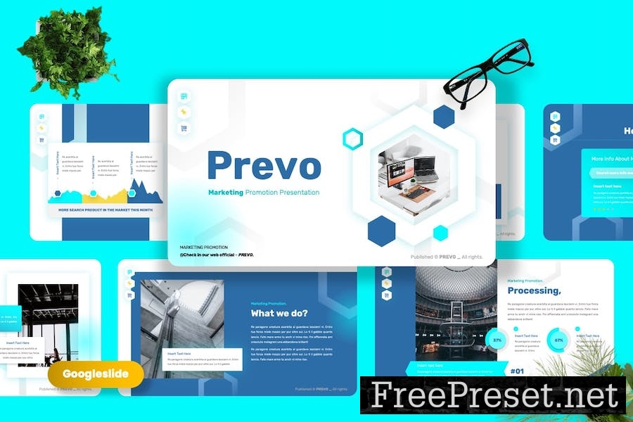 Prevo - Marketing Googleslide Templates FFNWJSP