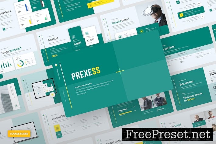 PREXESS - Elevator Pitch Google Slides Y97VNGB