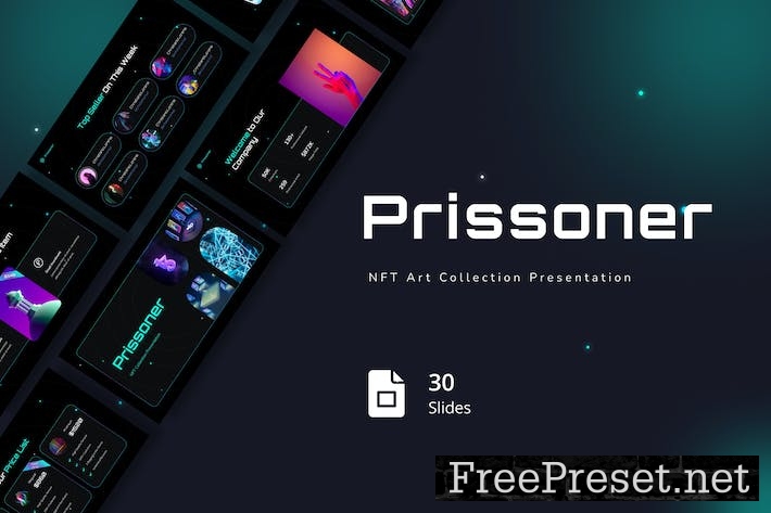 Prissoner - NFT Art Collection Google Slides