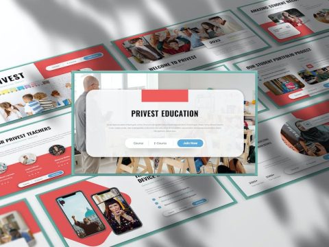 Privest - Education Presentation Google Slides DJSLR9N