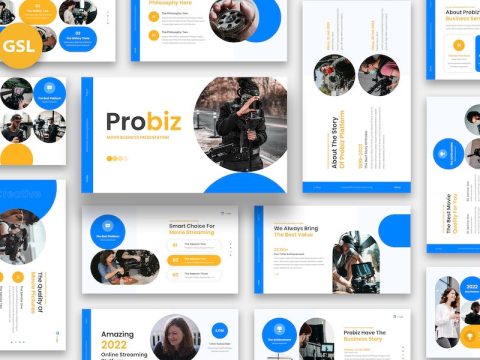 Probiz - Broadcast Google Slides 5VEZ8KL