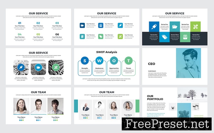 Probiz Business Presentation Google Slides K876PJT